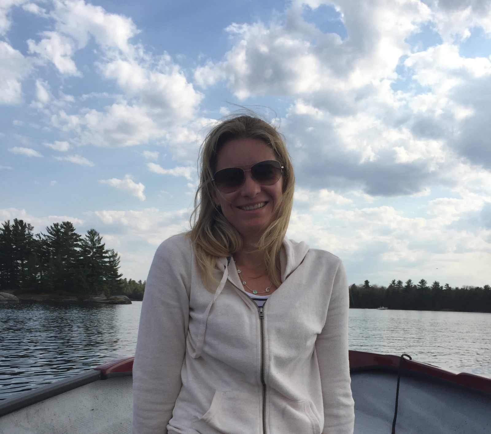 Brand for Benefit founder Carolyn Ansley on Kahshe Lake